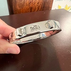 Genuine Coach clasp bangle bracelet